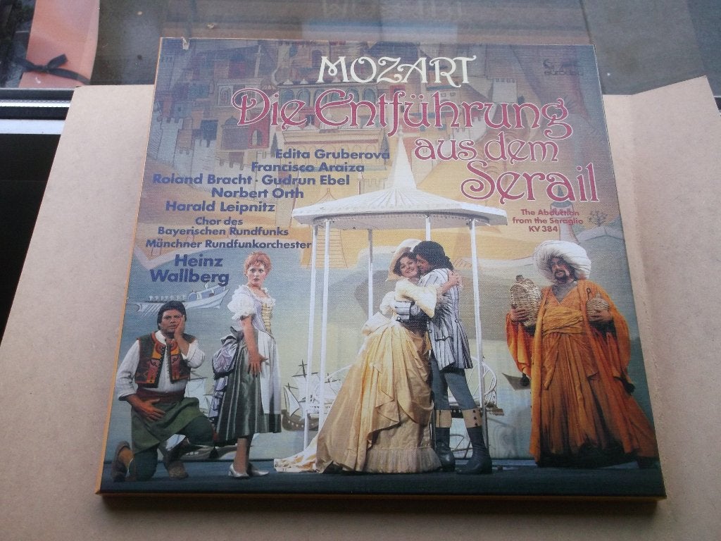 Mozart~Die Entfuhrung aus dem Serail~Munchner Orch~Wallberg, Opera of Operette, Ophalen of Verzenden, Zo goed als nieuw, 12 inch