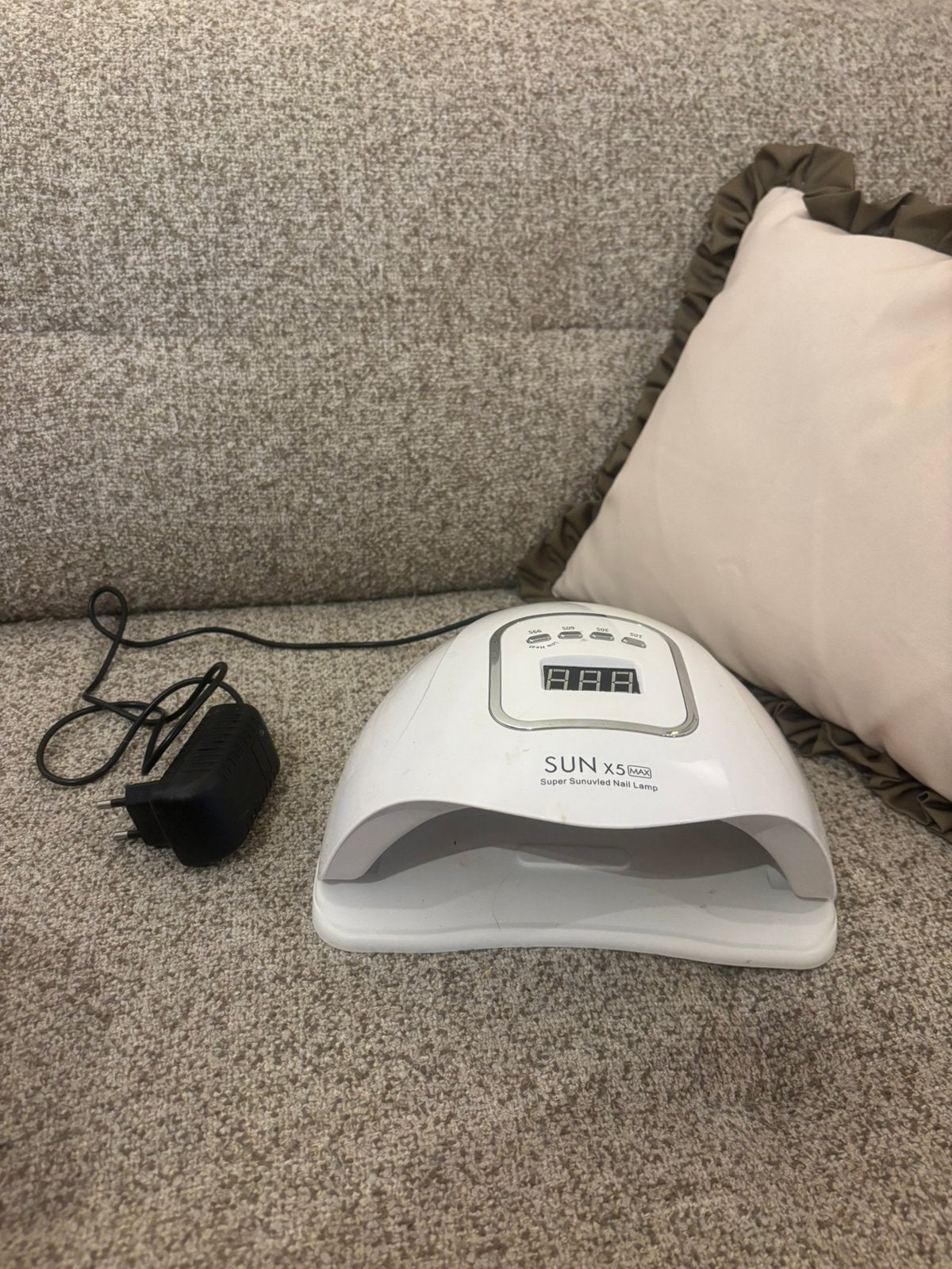 Gellak Uv/Led lamp SUN, Ophalen, Zo goed als nieuw, Wit, Handen en Nagels