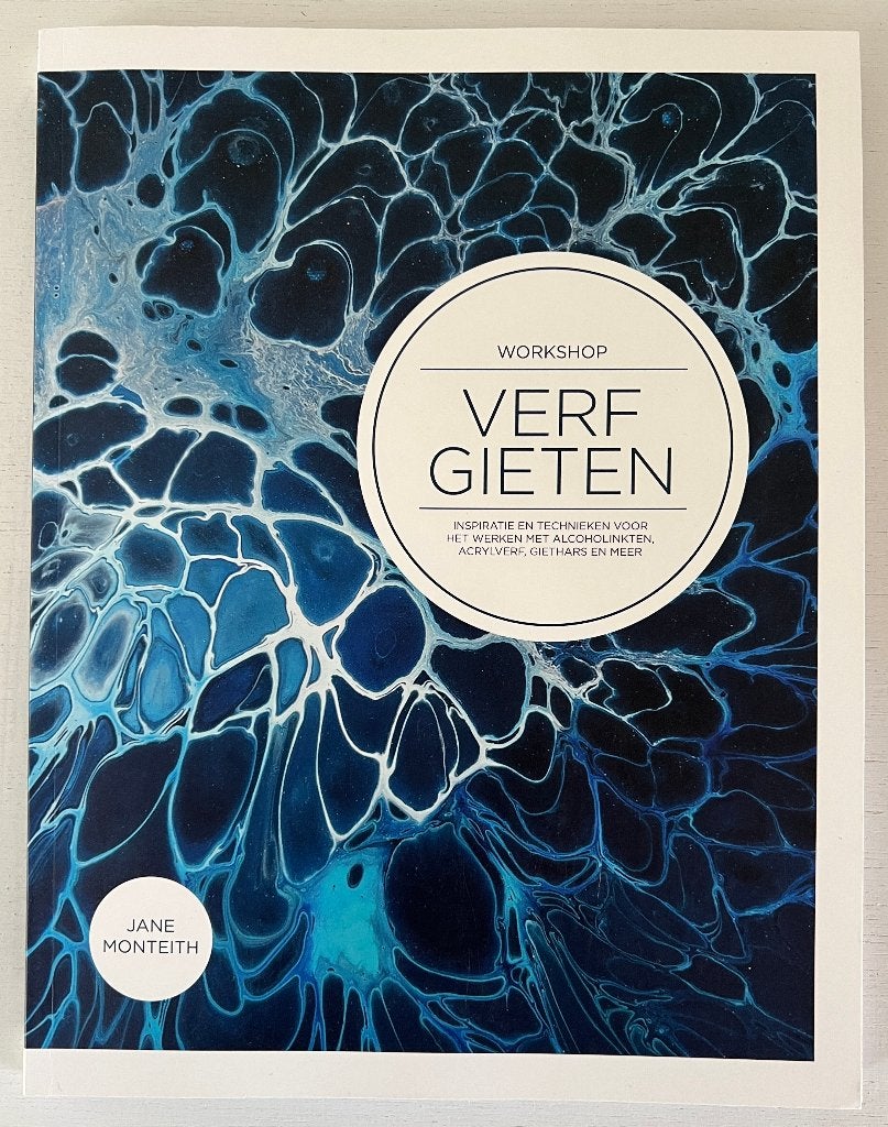 Workshop - Verfgieten - Jane Monteith, Ophalen of Verzenden, Zo goed als nieuw