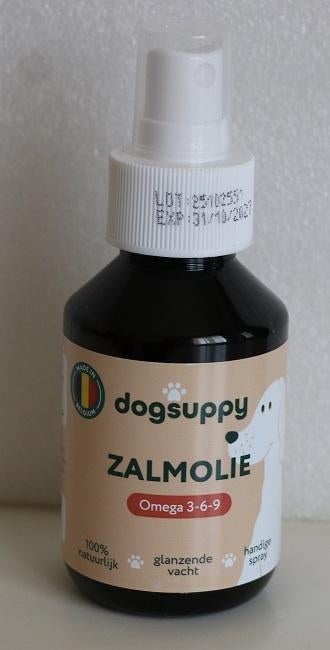 Dogsuppy zalmolie Omega 3-6-9 spray 100 ml., Ophalen of Verzenden, Hond