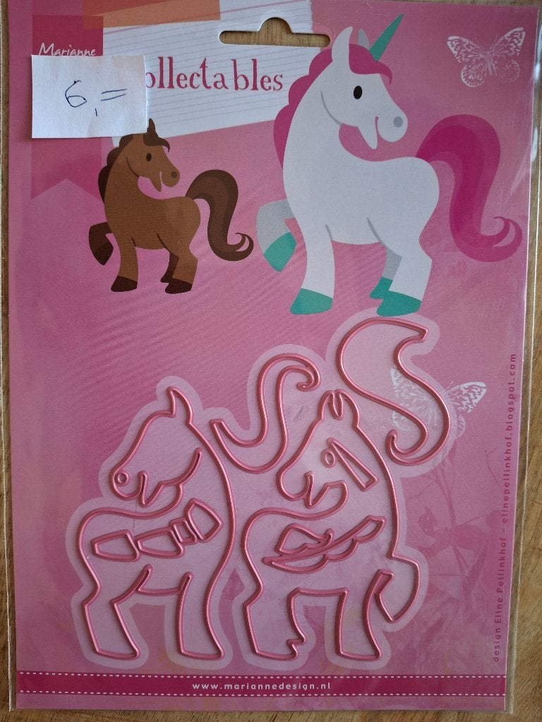 Marianne design Collectables COL1408, Ophalen of Verzenden, Nieuw, Dieren, Pons of Mal