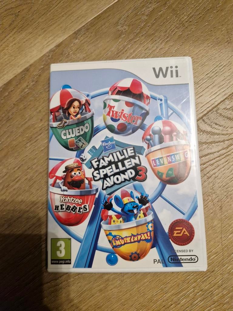 Wii familie spellen avond 3, Spelcomputers en Games, Games | Nintendo Wii, Gebruikt, Ophalen of Verzenden, Sport, 3 spelers of meer