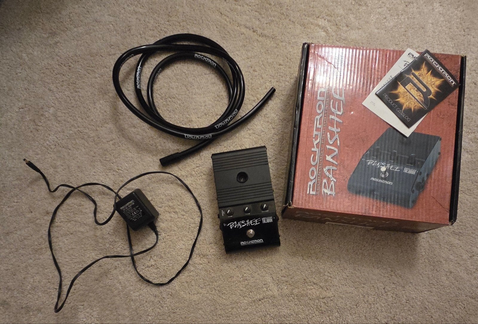 Rocktron Banshee Talkbox, Ophalen, Gebruikt, Wah Wah