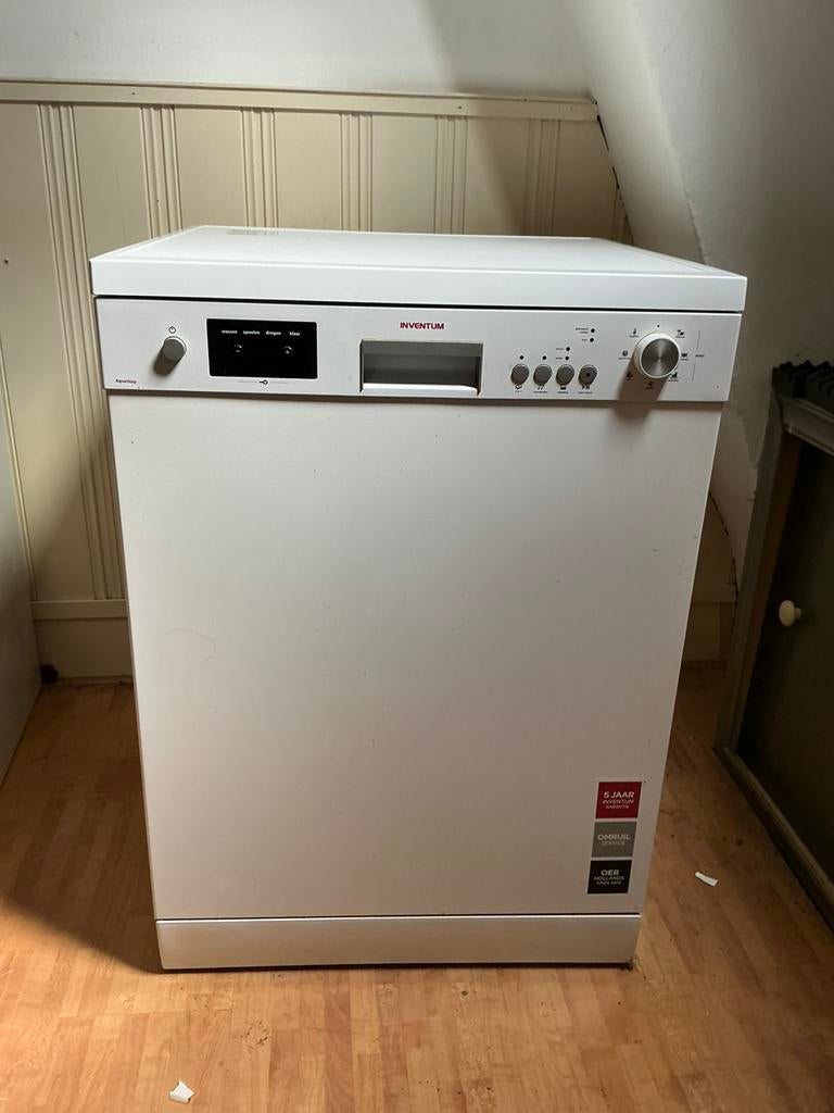Stille Vaatwasser van Inventum, Witgoed en Apparatuur, Vaatwasmachines, Ophalen, Zo goed als nieuw, 85 tot 90 cm
