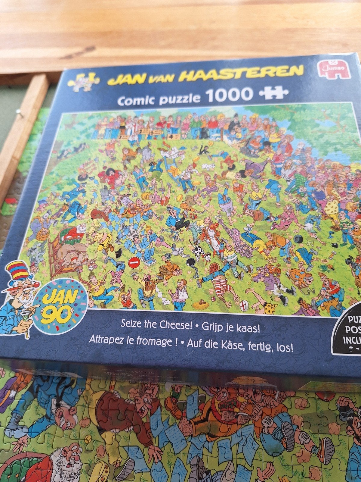 jan van haasteren Grijp je Kaas, Ophalen, 500 t/m 1500 stukjes, Zo goed als nieuw