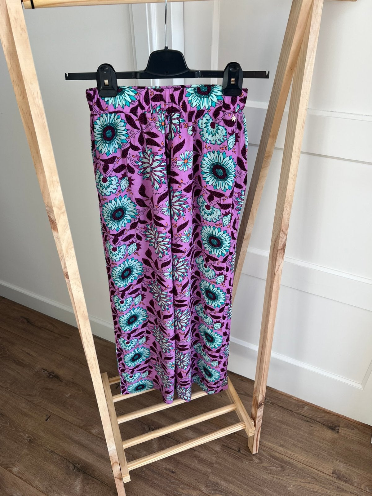 Mooie bohemian broek van Harper & Yve, Paars, Ophalen of Verzenden, Zo goed als nieuw, Maat 36 (S)