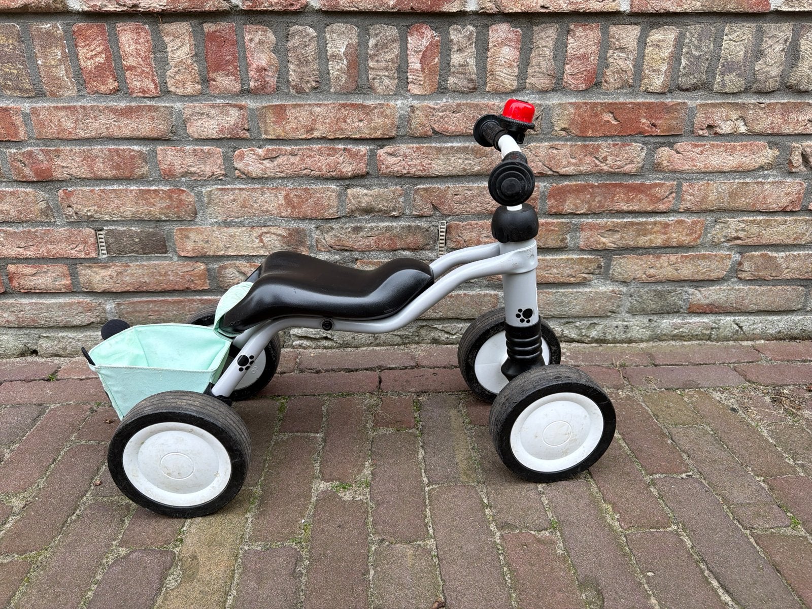 Puky Loopfiets Wutsch - licht groen met bel en mandje, Ophalen, Gebruikt, Loopfiets