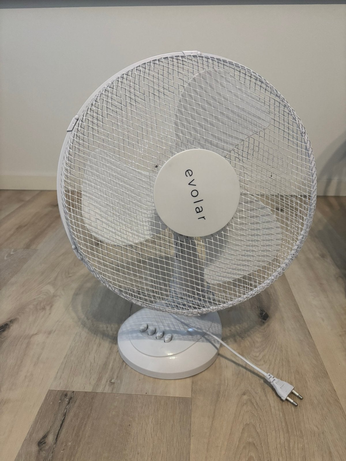 Ventilator - evolar - 40 cm - 3 standen - draaibaar, Ophalen of Verzenden, Gebruikt, Statiefventilator