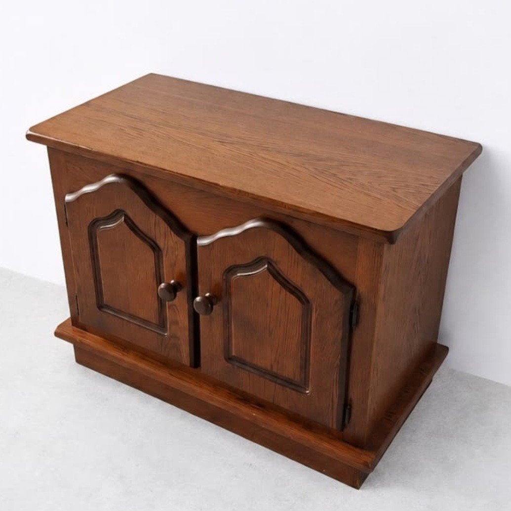 eiken houten hal kast tv kast schoenenkast, Huis en Inrichting, Ophalen of Verzenden