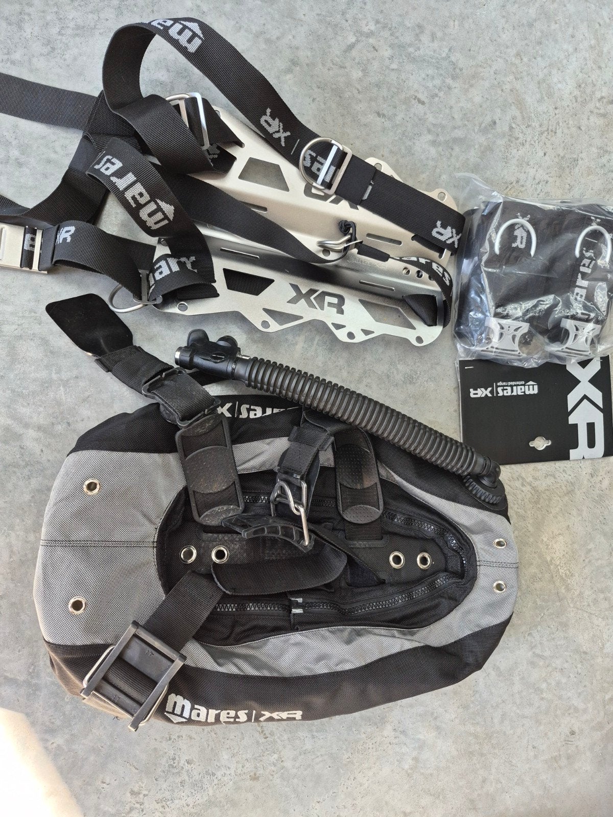mares xr set, Ophalen, Trimvest of Wing