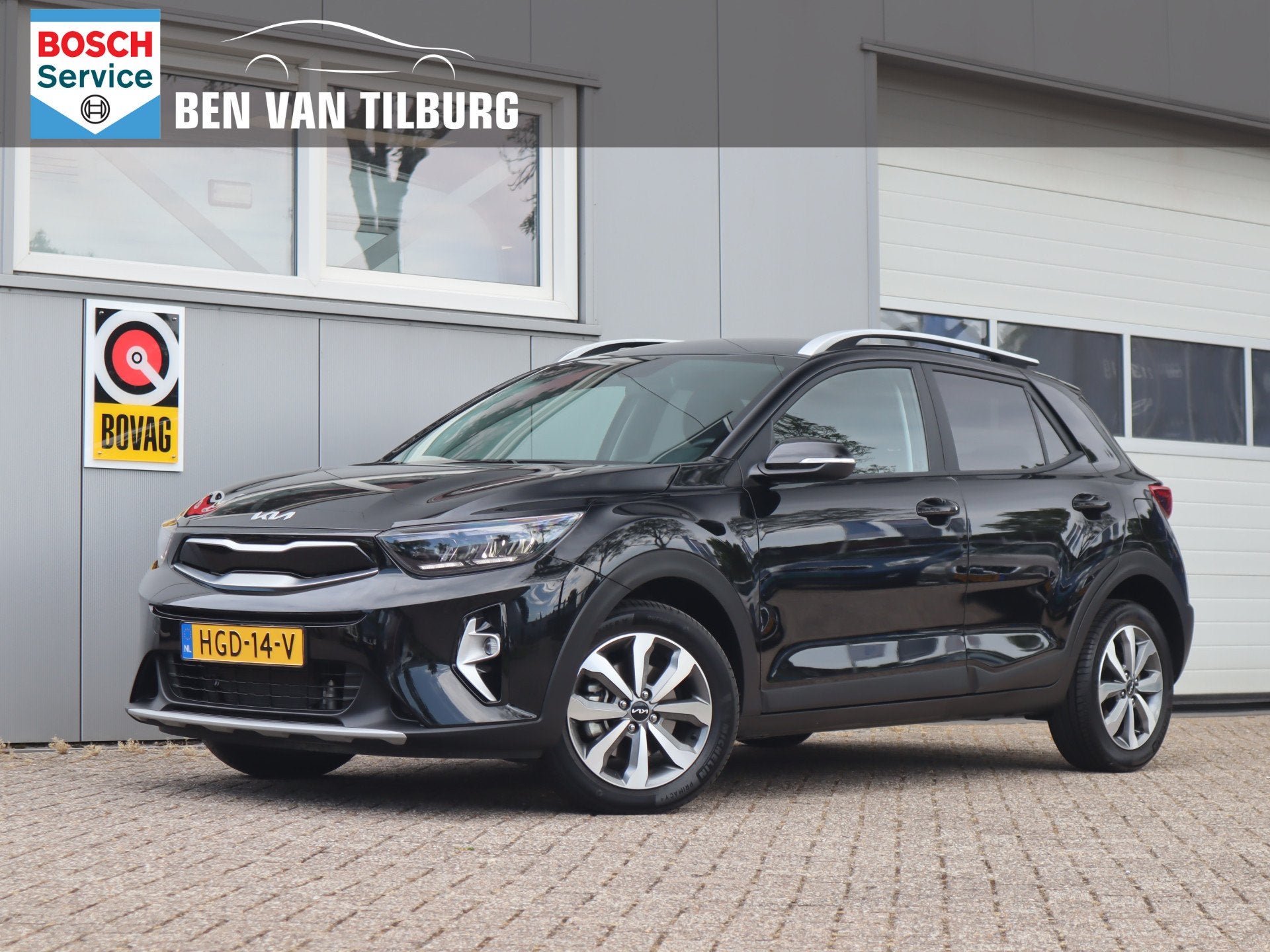 Kia Stonic 1.0 T-GDi MHEV DynamicPlusLine / Camera / Stoel &, Auto's, Kia, Voorwielaandrijving, Euro 6, 100 pk, Zwart