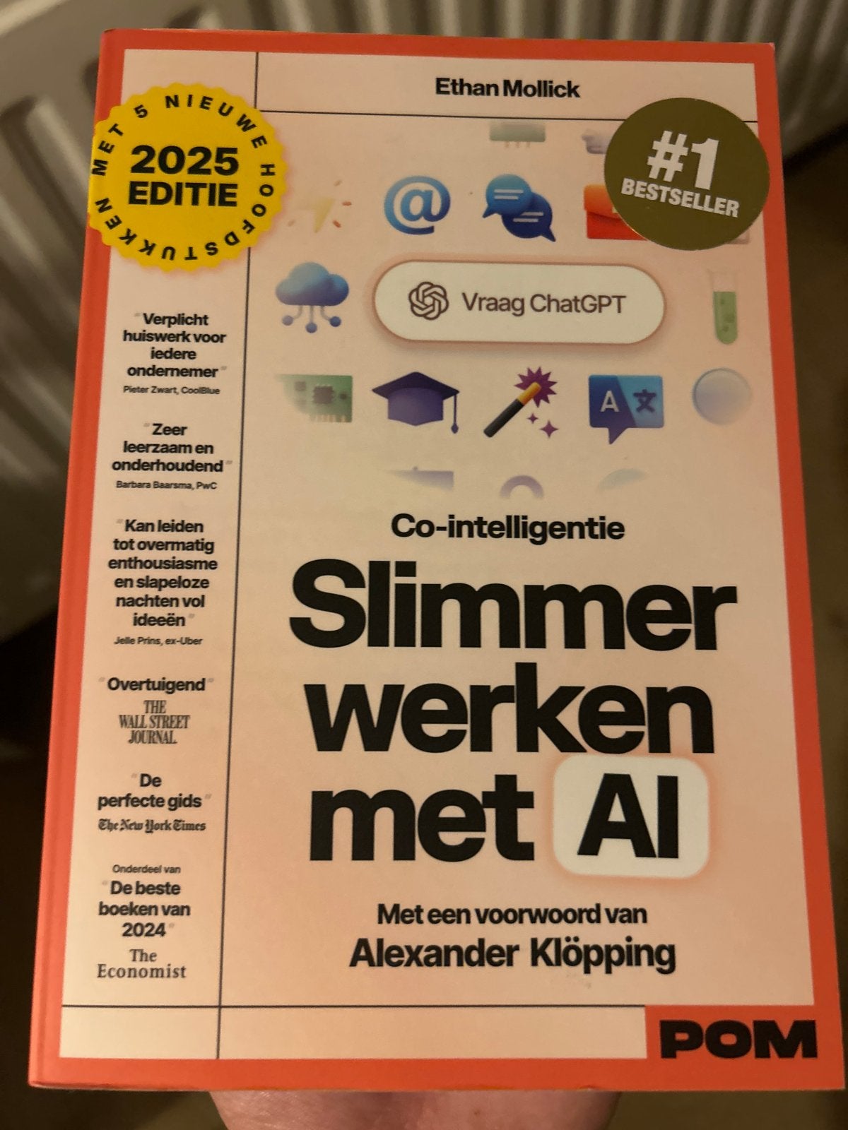 Slimmer werken met AI - Ethan Mollick (2025 editie), Ophalen of Verzenden, Zo goed als nieuw, Software