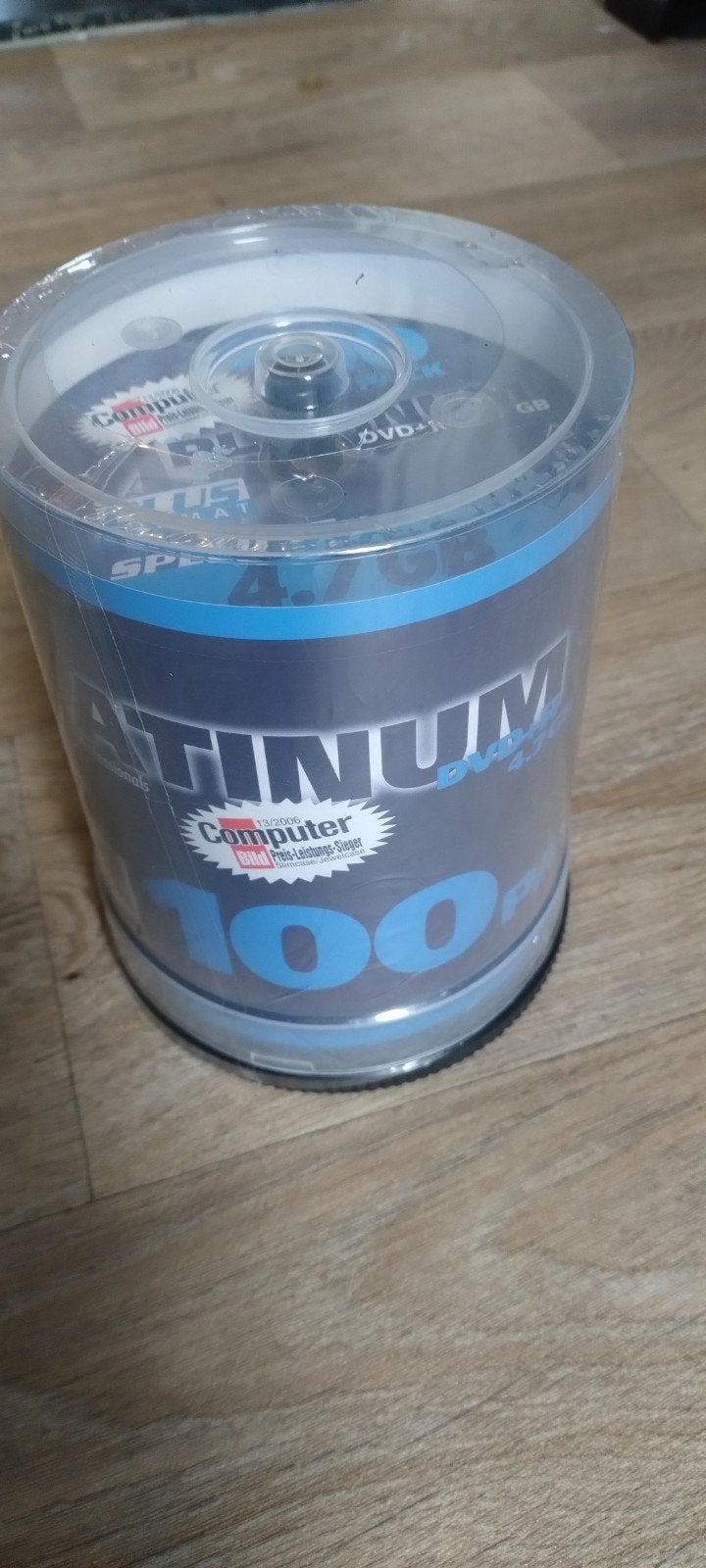 Platinum DVD+R 4.7GB 16x 100-pack op spindel, Computers en Software, Nieuw, Ophalen of Verzenden, Dvd, Op spindel