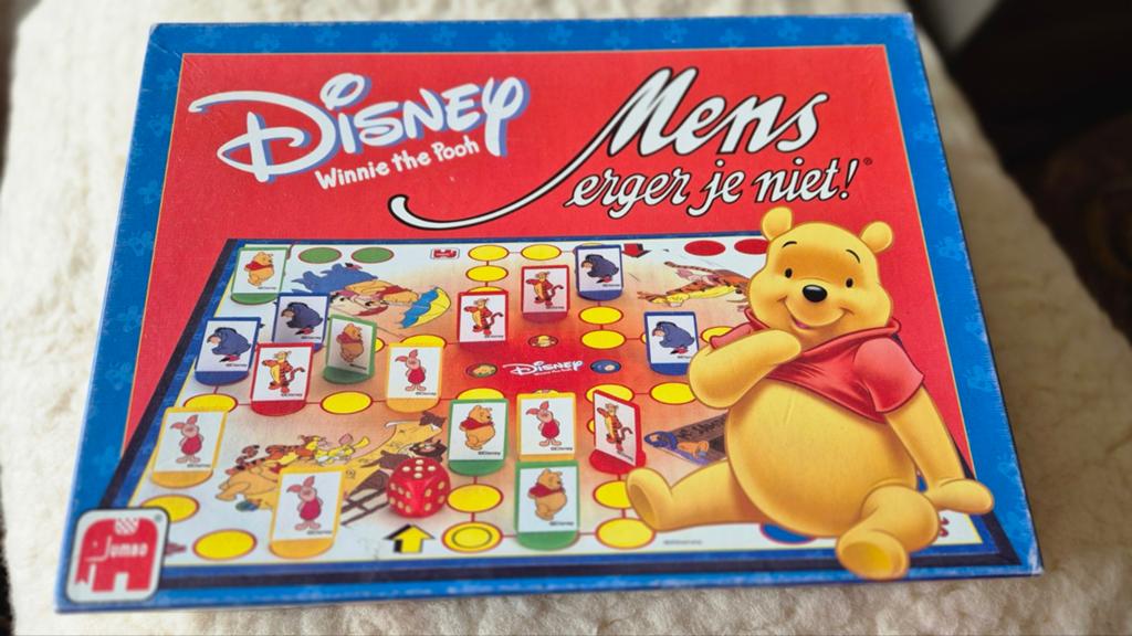 Disney winnie the pooh mens erger je niet compleet mooie, Hobby en Vrije tijd, Gezelschapsspellen | Bordspellen, Drie of vier spelers