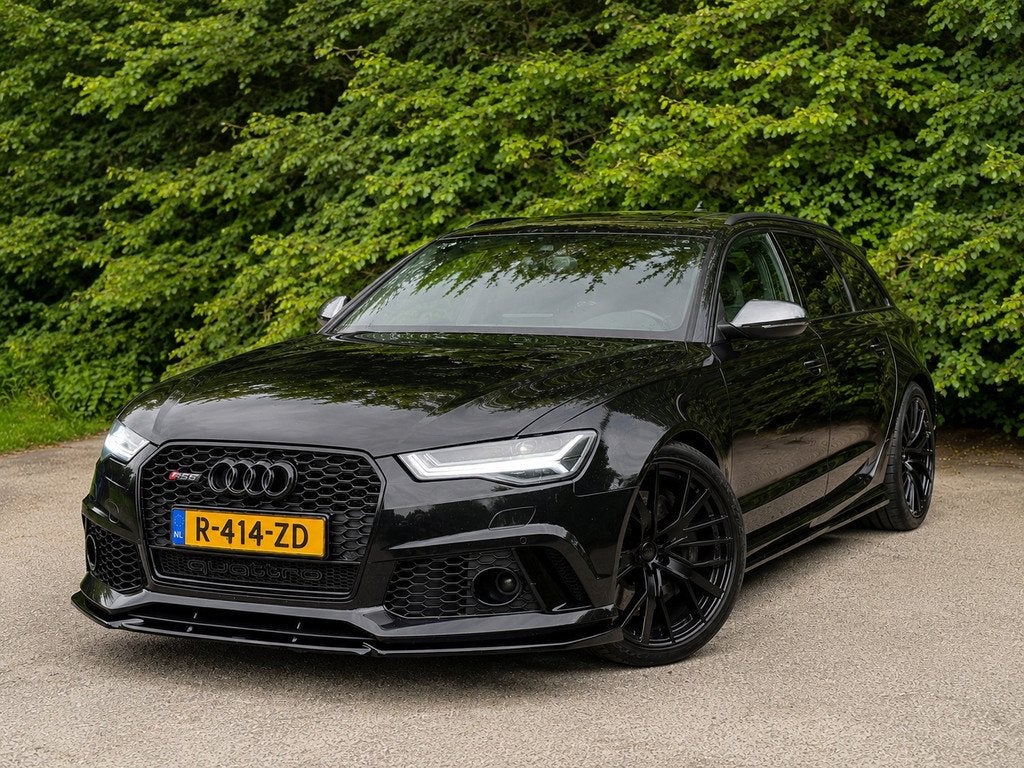 Audi RS6 Avant 4.0 TFSI Quattro Pro Line Plus | APR | Kerami, Auto's, Audi, Automaat, Adaptive Cruise Control, Gebruikt, 10 km/l