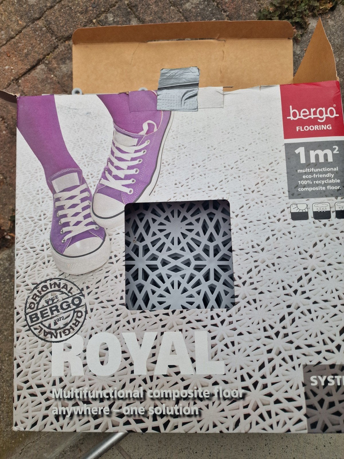 Bergo Royal Vloertegels - 3 m² ideaal voor berging/boot/etc, Kunststof, Overige typen, Nieuw, Minder dan 50 cm