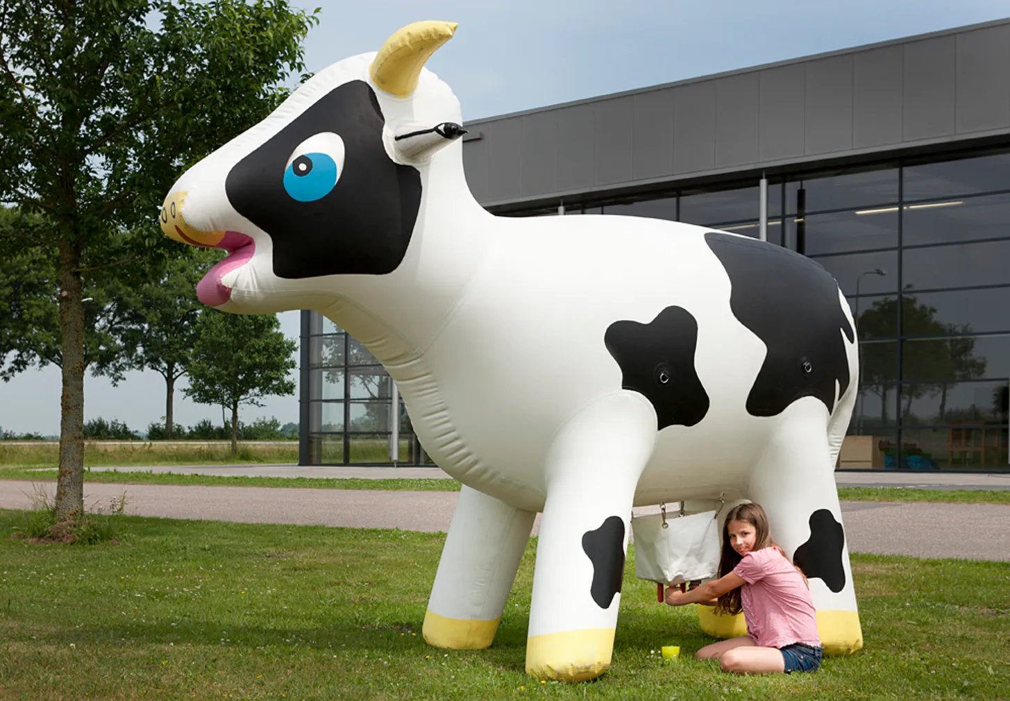 Opblaasbare Limonade Koe - Melk je eigen limonade!, Ophalen, Zo goed als nieuw, Overige