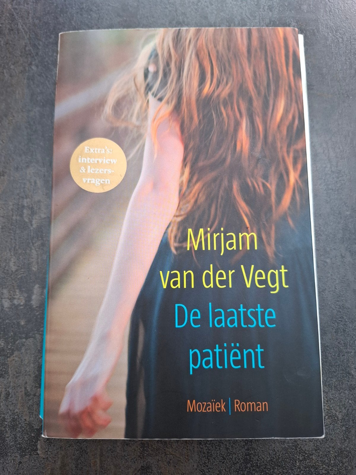 M. van der Vegt - De laatste patiënt, Boeken, Ophalen of Verzenden, Zo goed als nieuw, M. van der Vegt
