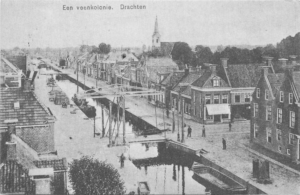 379-064-007 Drachten Veenkolonie, Verzenden, Voor 1920, Friesland