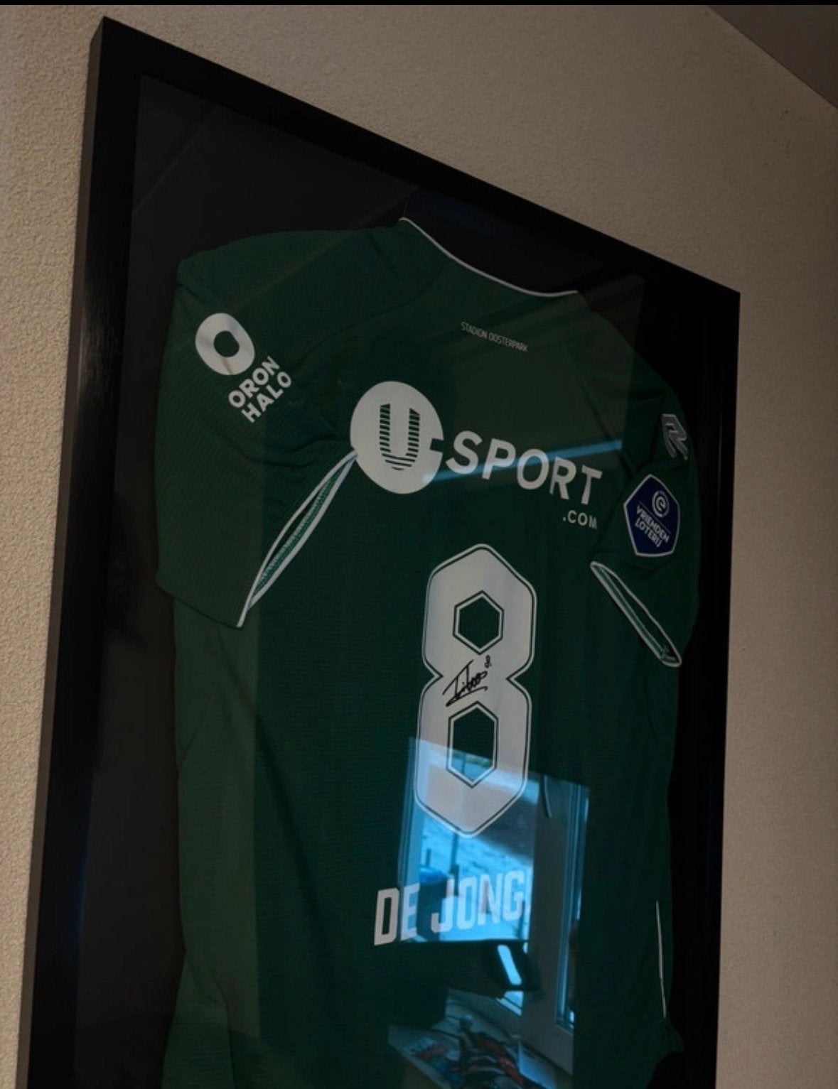 wedstrijdgedragen shirt Tika de Jonge, Ophalen of Verzenden, Zo goed als nieuw, Overige binnenlandse clubs, Shirt