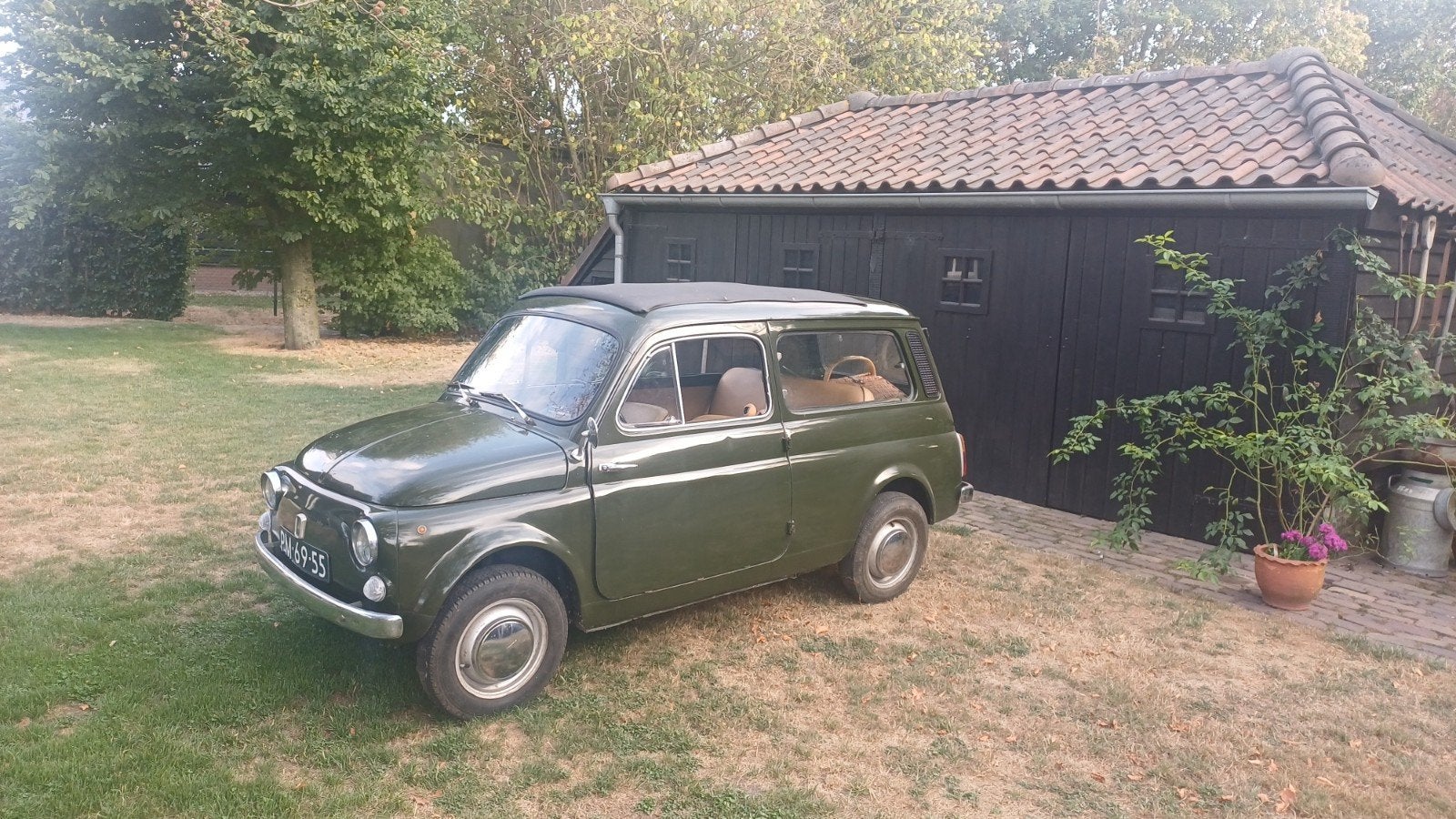 Fiat 500 Giardiniera autobianchi goed lopend geen roest, Stationwagon, Particulier, 550 kg, Geïmporteerd