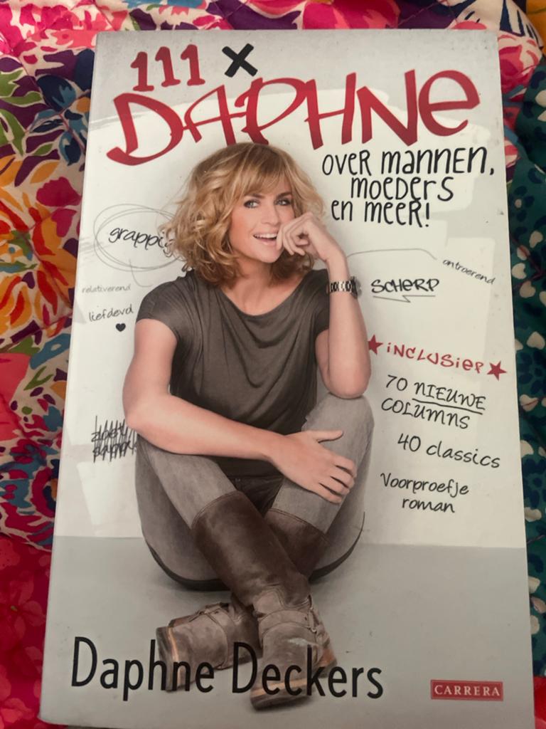 111 x Daphne - Daphne Deckers (Zo goed als nieuw), Boeken, Ophalen of Verzenden, Zo goed als nieuw, Eén auteur