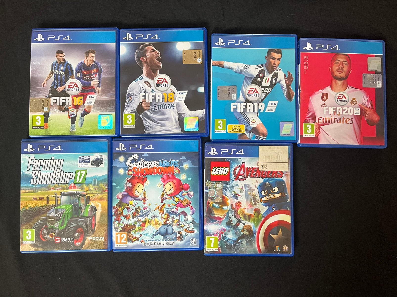 Playstation 4 ps4 games fifa lego farming simulator etc, Gebruikt, Ophalen of Verzenden, Sport, 3 spelers of meer