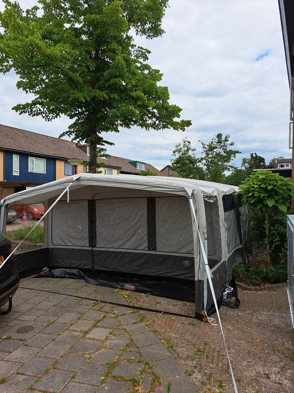 Dometic rarotonga 601 tc opblaasbare tent, Caravans en Kamperen, Tenten, Ophalen, Zo goed als nieuw, Tot en met 6