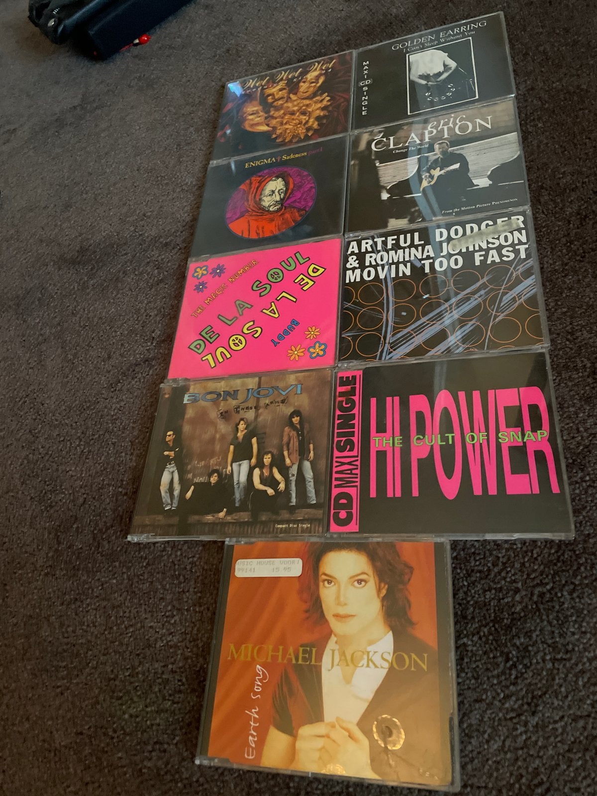 Diverse CD's: Pop, Rock, Dance - Michael Jackson, Bon Jovi, Ophalen of Verzenden, Gebruikt, Album, Inclusief doosje