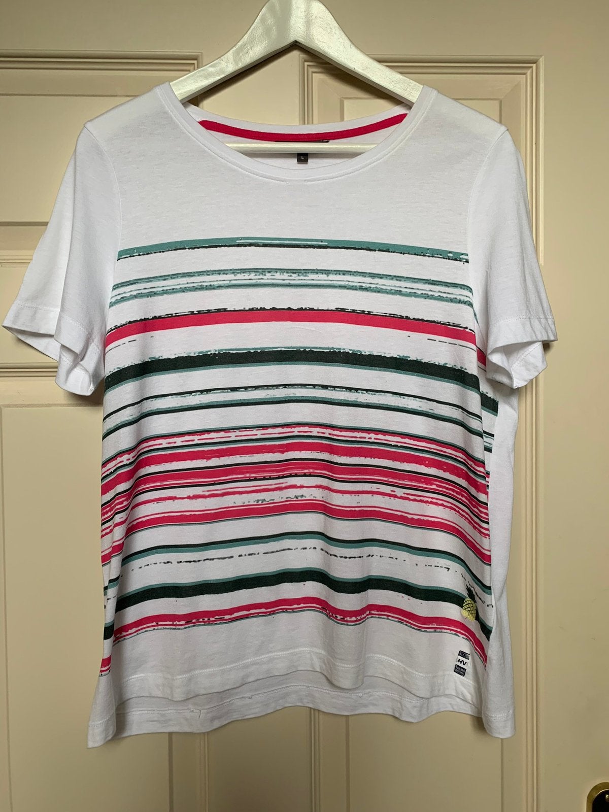 Human Nature wit t-shirt maat L, Verzenden, Wit, Maat 42/44 (L), Zo goed als nieuw