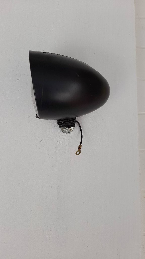 Fiets koplamp zwart, Fietsen en Brommers, Ophalen of Verzenden, Nieuw, Dynamo, Voorlicht