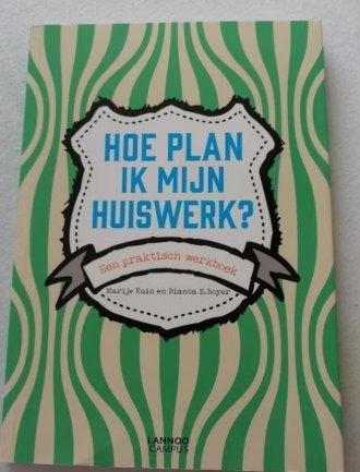 hoe plan ik mijn huiswerk marije kuin 9789401418652, Ophalen of Verzenden, Zo goed als nieuw, Fictie algemeen