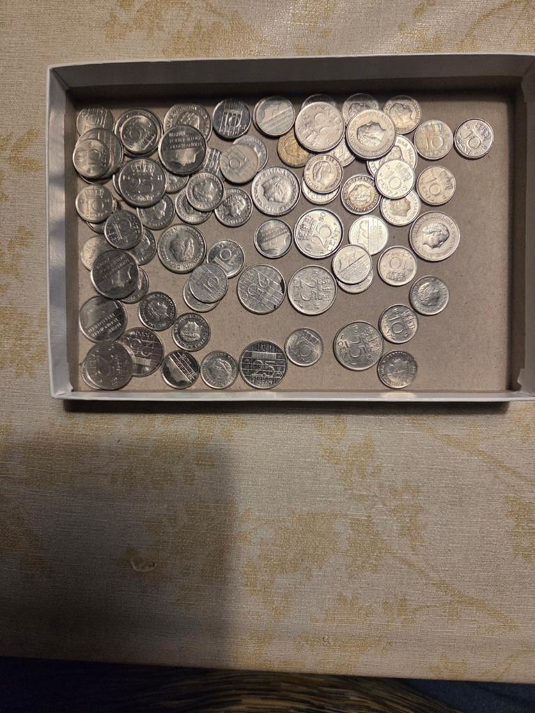 Collectie Nederlandse Guldens en Centen, Ophalen of Verzenden, Koningin Wilhelmina, 25 cent, Setje