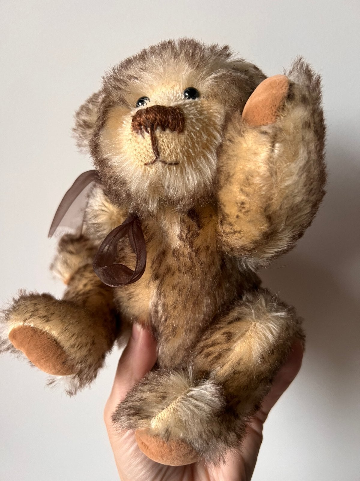 Lief teddybeertje, Verzamelen, Beren en Cherished Teddies, Ophalen of Verzenden, Zo goed als nieuw, Stoffen beer, Overige merken