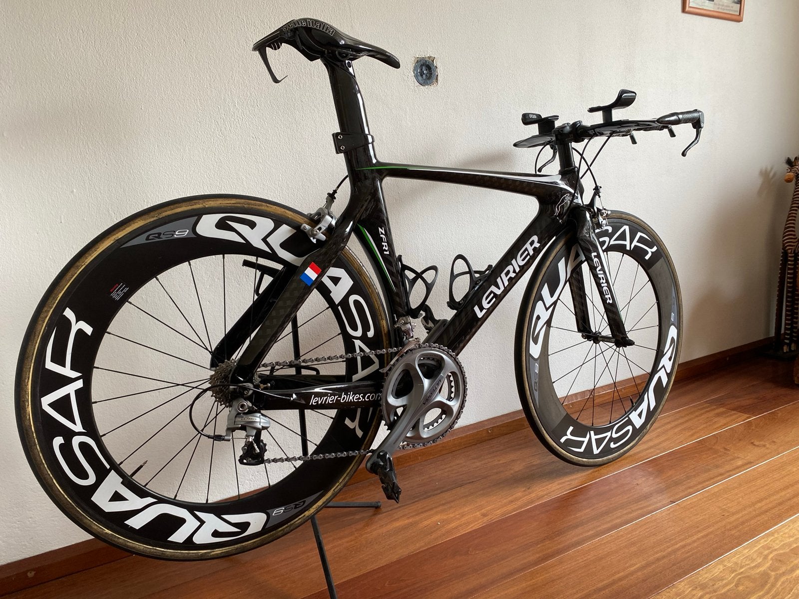 Levrier ZFR1 Carbon Triathlonfiets - Ultegra, Fietsen en Brommers, Fietsen | Racefietsen, Overige merken, 28 inch, Carbon, Ophalen of Verzenden