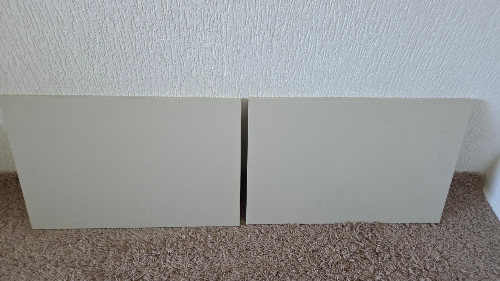 Ikea Skatval deur beige / greige, 2st, prijs per 1st., Ophalen