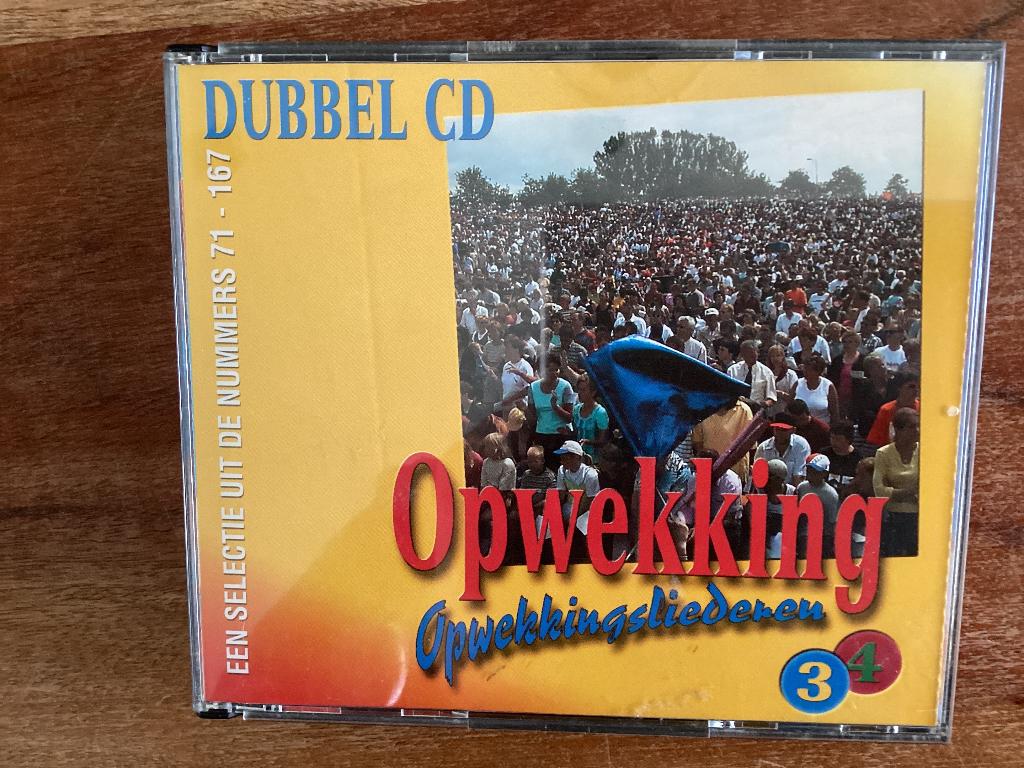 Opwekking opwekkingsliederen dubbel cd 3 en 4, Cd's en Dvd's, Ophalen of Verzenden, Zo goed als nieuw, Gospel, Boxset