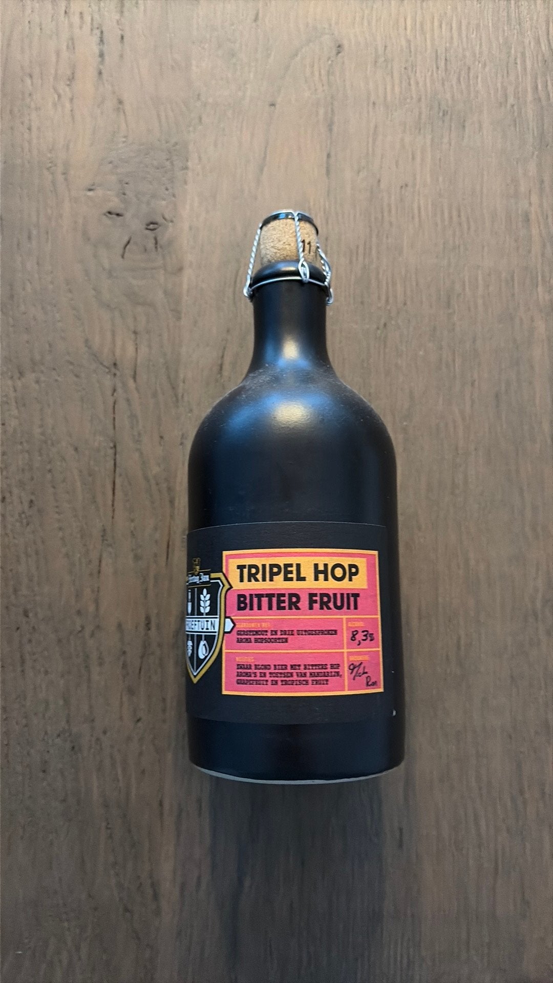 Hertog Jan Proeftuin “tripel hop bitter fruit”, Verzenden, Zo goed als nieuw, Flesje(s), Hertog Jan