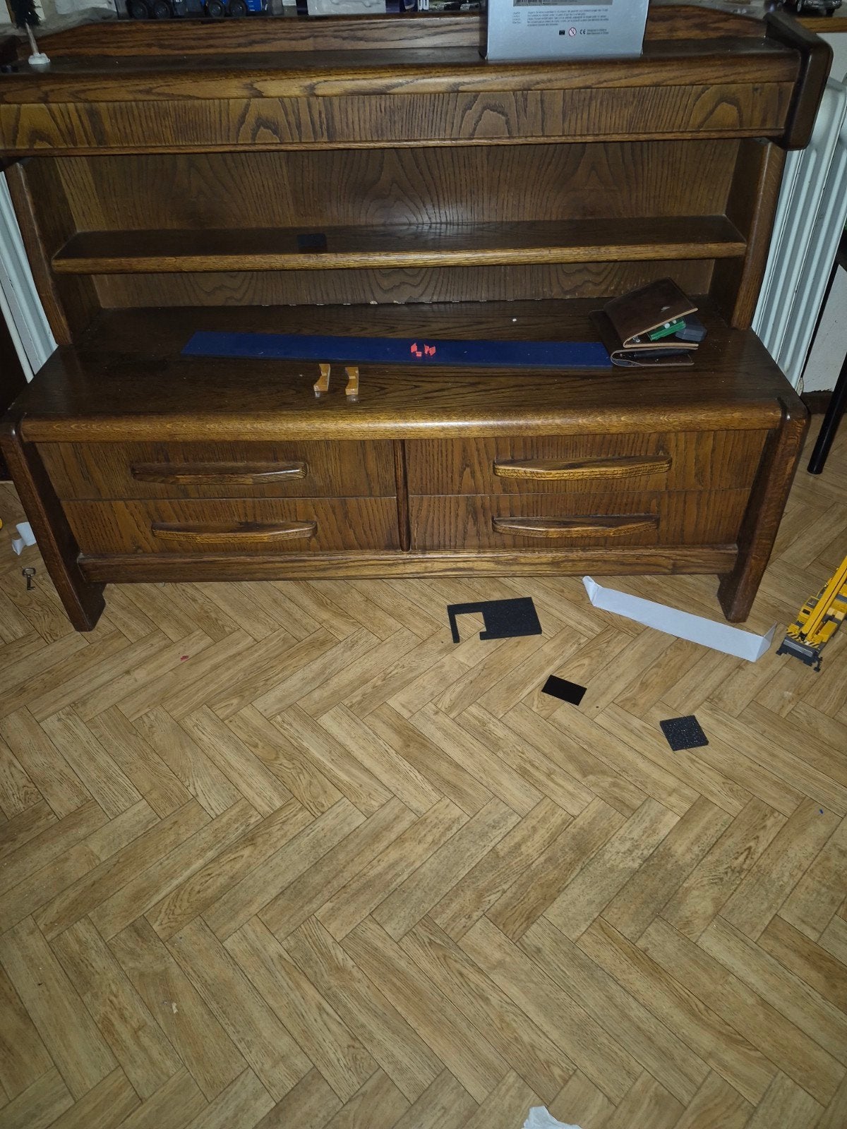 eiken meubel, Ophalen, 25 tot 50 cm, Minder dan 100 cm