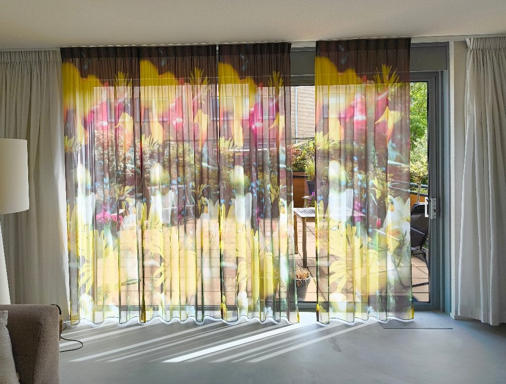 Design inbetween gordijnen, Ophalen, Met haken, Overige merken, Groen