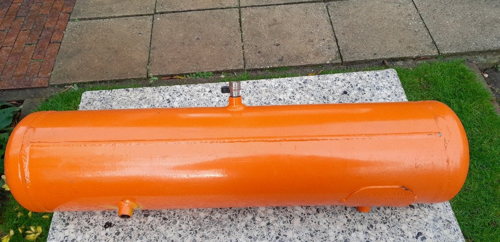 compressor, Doe-het-zelf en Verbouw, Compressors, Ophalen, Gebruikt, 6 tot 10 bar, Minder dan 200 liter/min