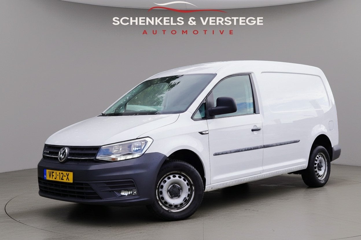 Volkswagen Caddy 1.4 TGI L2H1 EcoFuel Maxi Comfortline / BTW, Voorwielaandrijving, Stof, Gebruikt, 4 cilinders