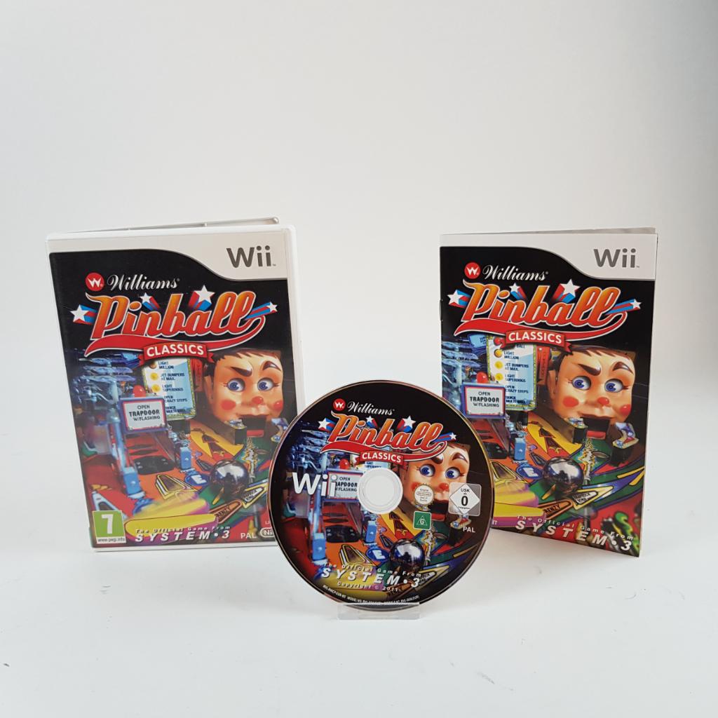 William's Pinball classics wii || Nu voor €14.99!, Overige genres, 1 speler, Ophalen of Verzenden, Zo goed als nieuw