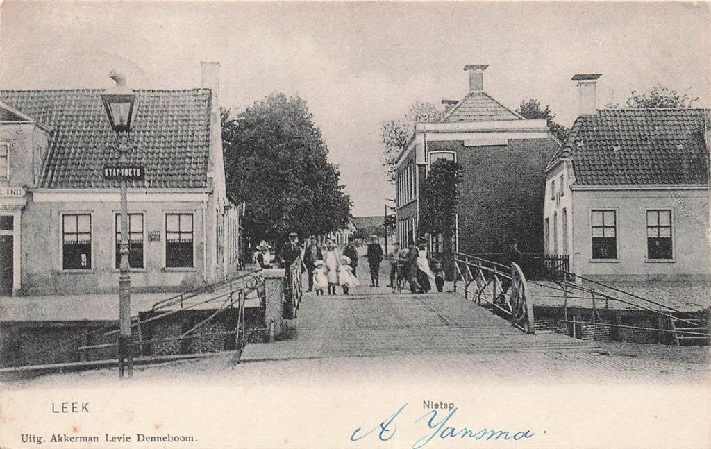 702-375-005 Leek Nietap, Verzenden, Voor 1920, Groningen