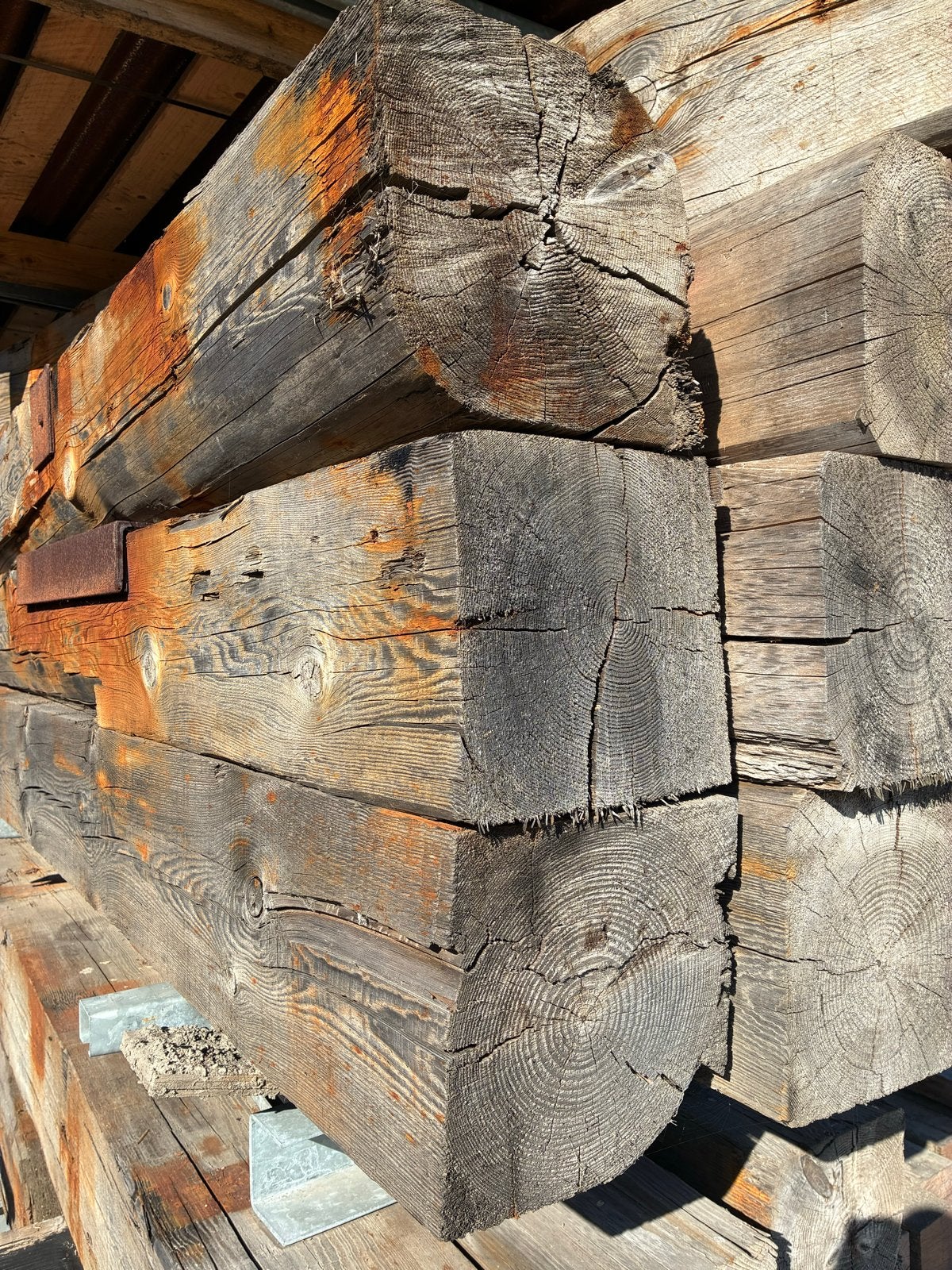 30 x 30 balken | Houten balken | Massieve balken, Ophalen, Gebruikt, 250 cm of meer, Balken