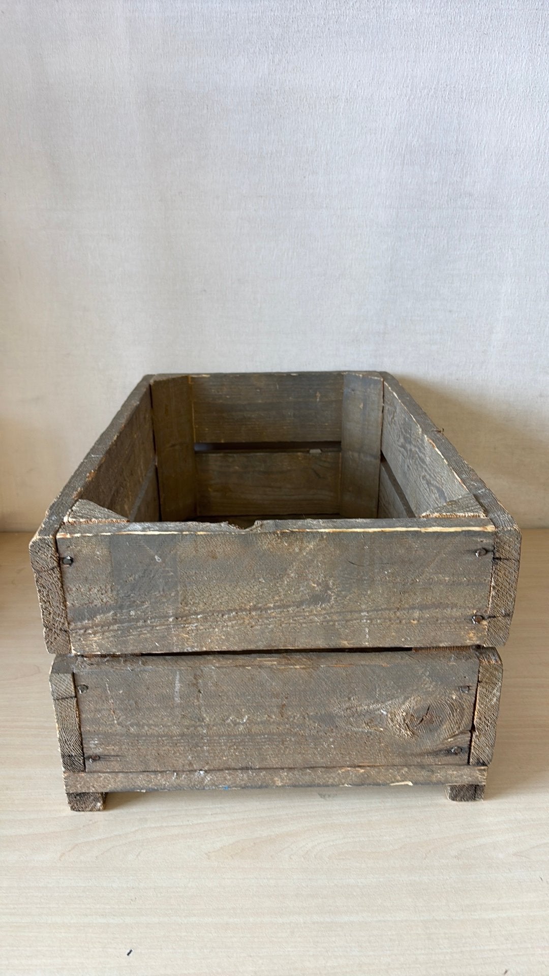 Houten kist, Ophalen of Verzenden, Gebruikt