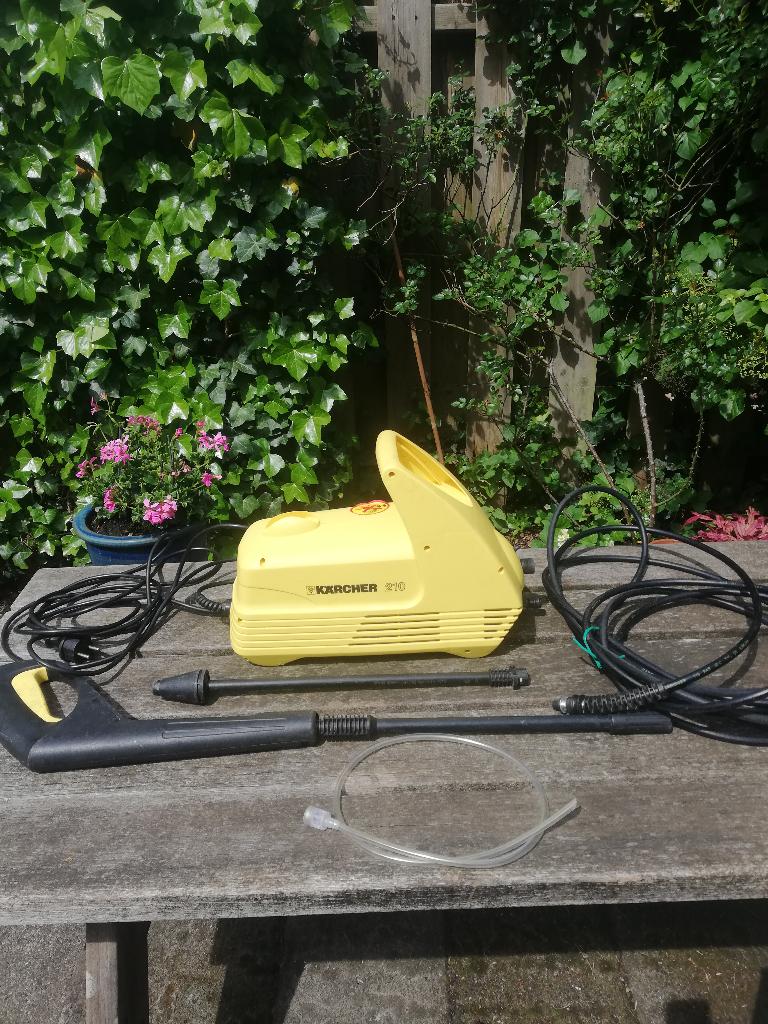 Karcher hogedrukreiniger, Tuin en Terras, Ophalen, Gebruikt, Elektrisch, Kärcher