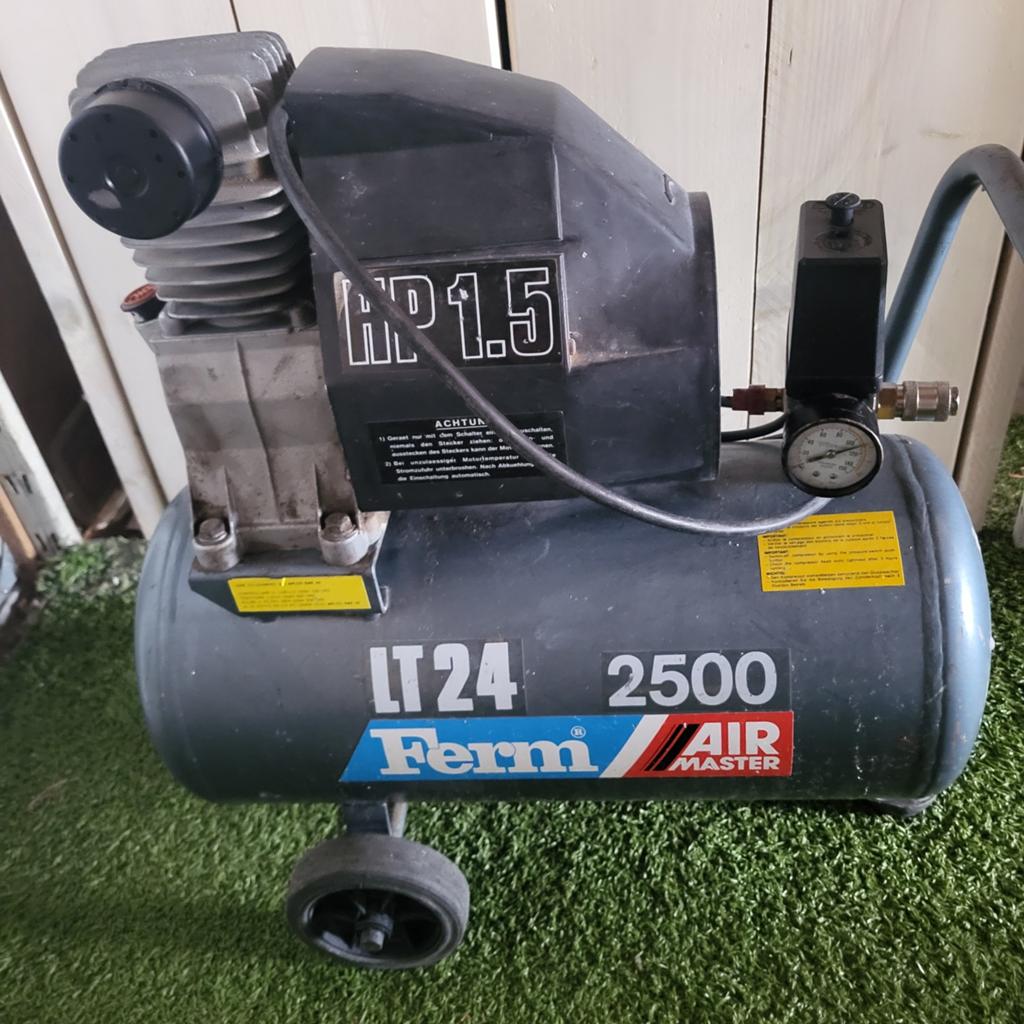 Ferm compresor  lt 24, Minder dan 25 liter, Ophalen, Minder dan 200 liter/min