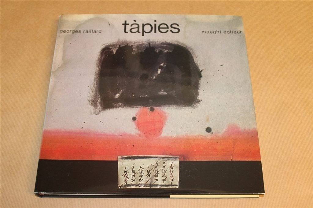 Prachtig boek over het werk van Tapies, Ophalen of Verzenden, Zo goed als nieuw