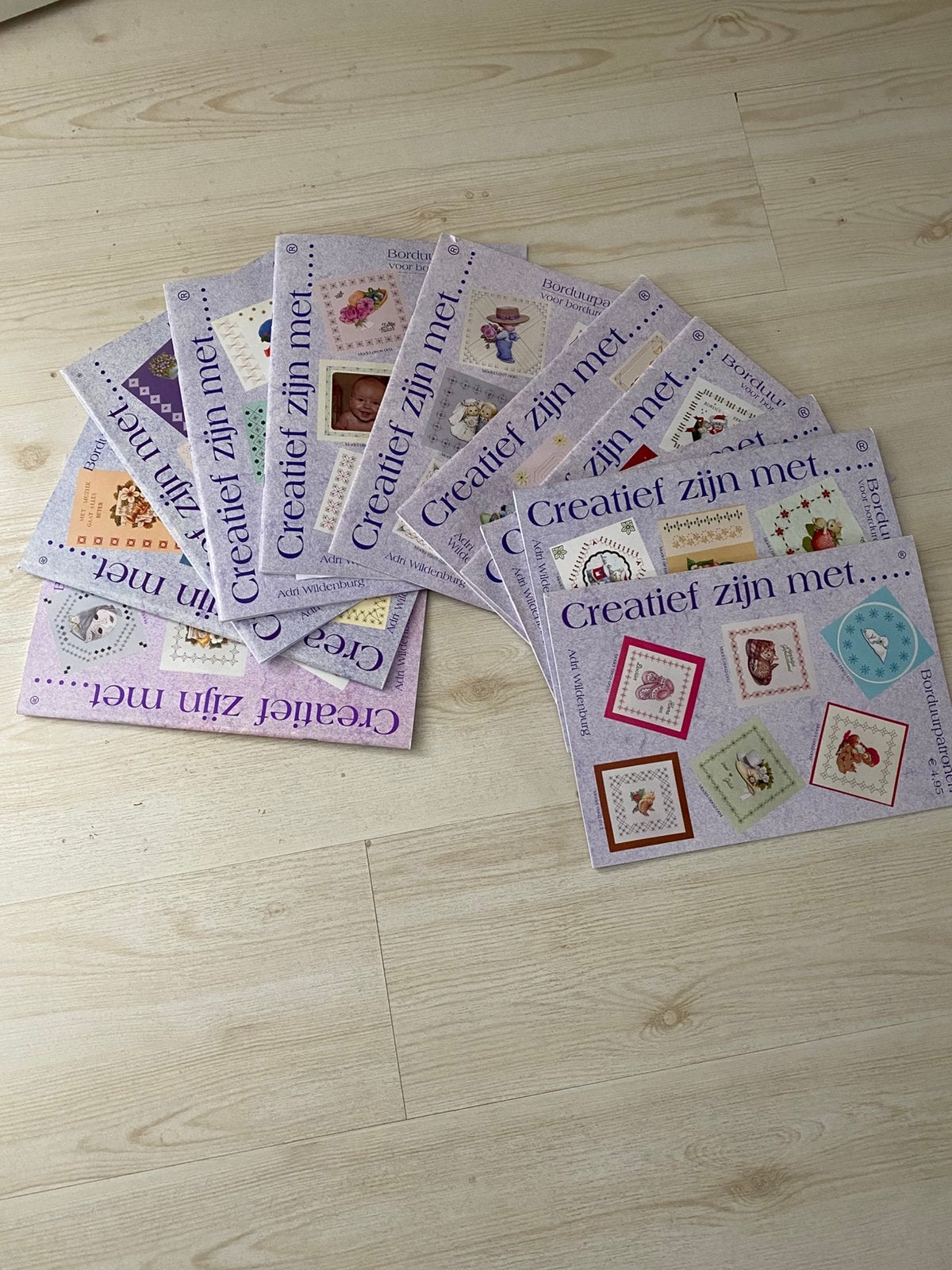 Creatief zijn met borduren , 11,stuks, Hobby en Vrije tijd, Ophalen, Overige thema's, Overige typen